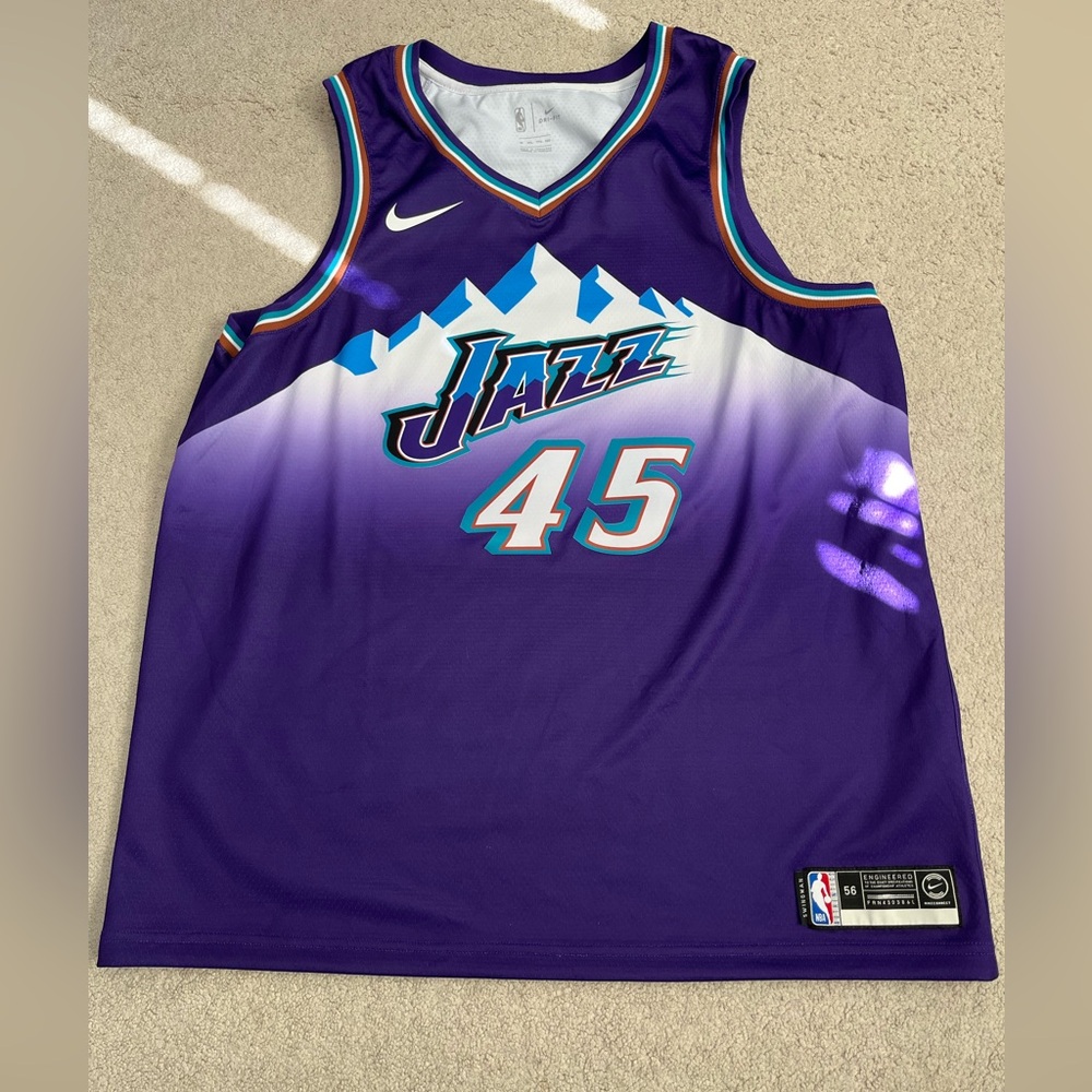 Donovan Mitchell Nike Jazz 2XL Jersey